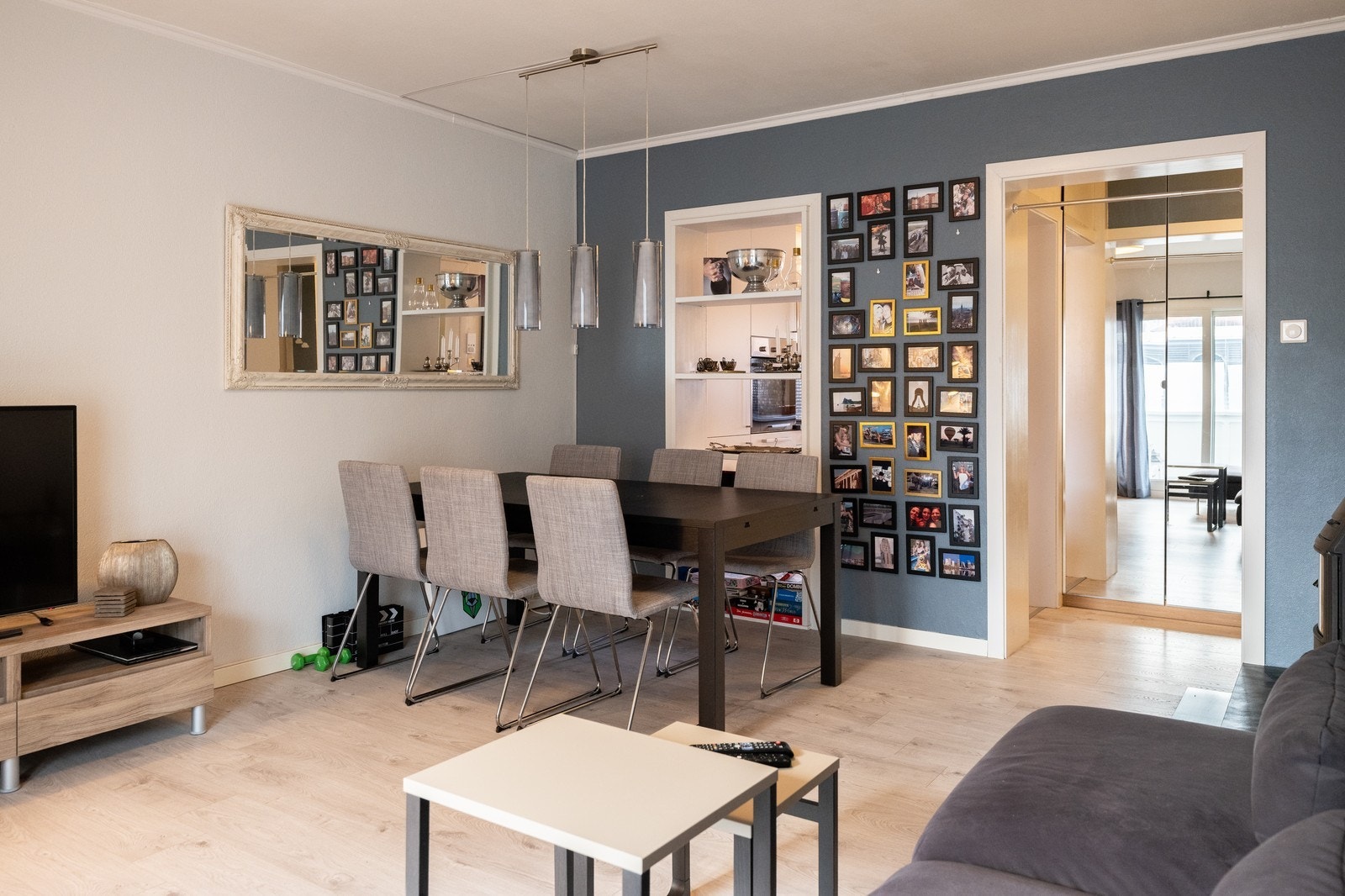 Leiligheten er på hele 61 m² og har en god og arealeffektiv planløsning. Galleribilde