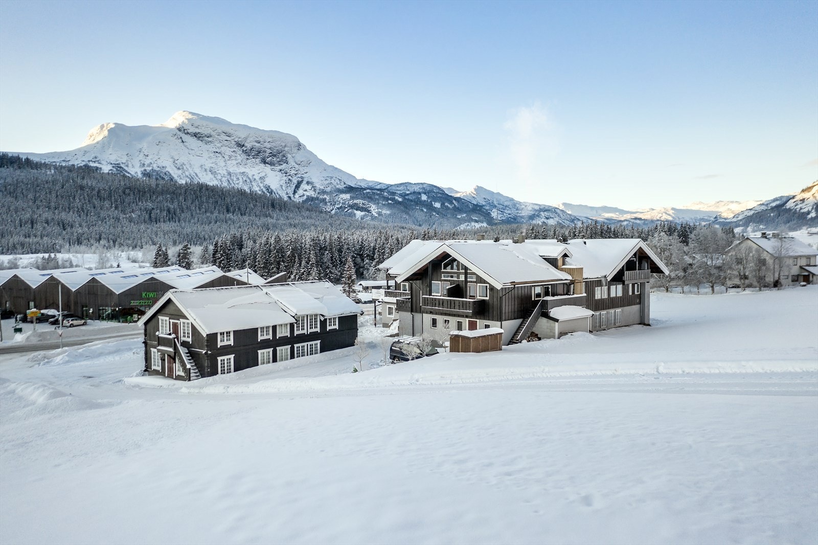 Fossheim Lodge er et fint sted å tilbringe fine dager på fjellet! Galleribilde