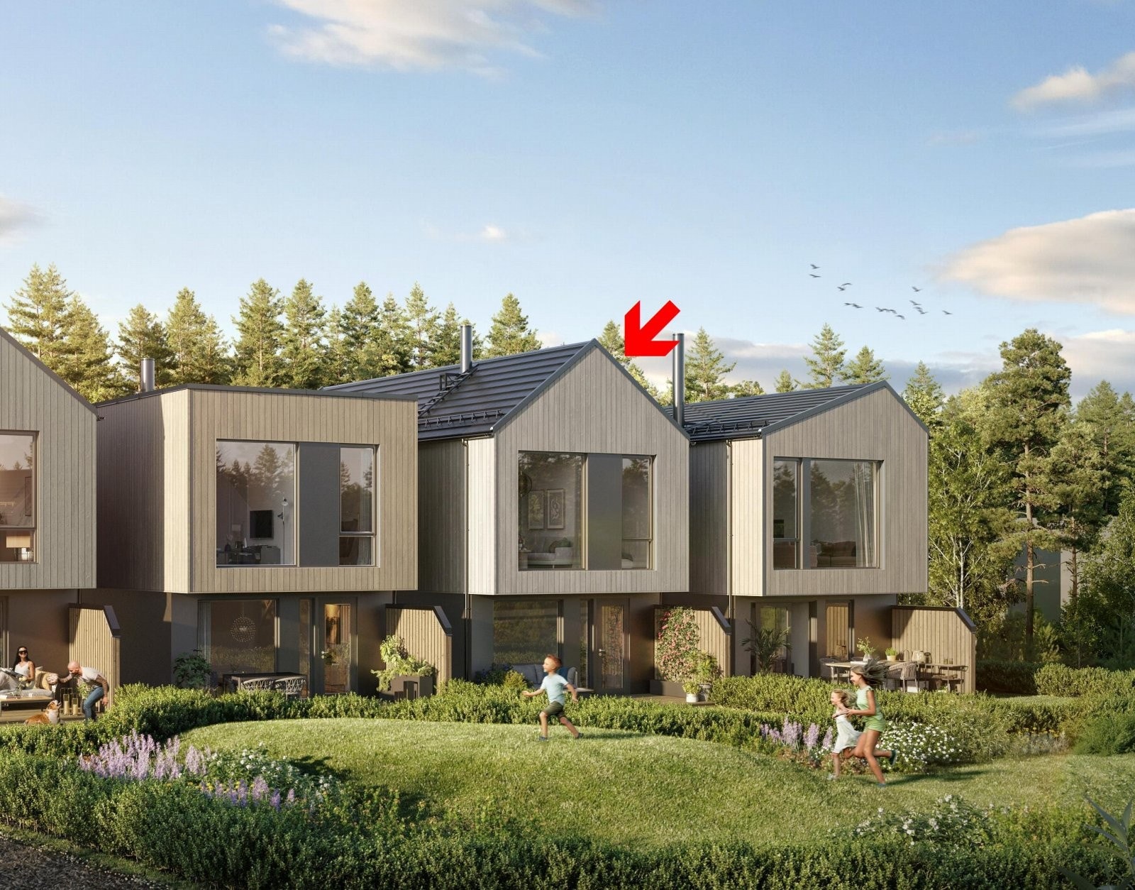 Velkommen til L S Bøhns veg 28 på Skogmo Galleribilde