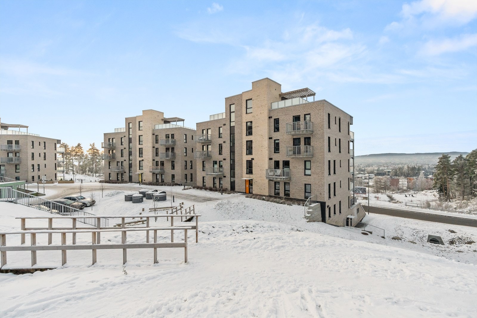Her bor du helt på toppen av Lørenskog på populære Haneborgåsen Panorama. Galleribilde