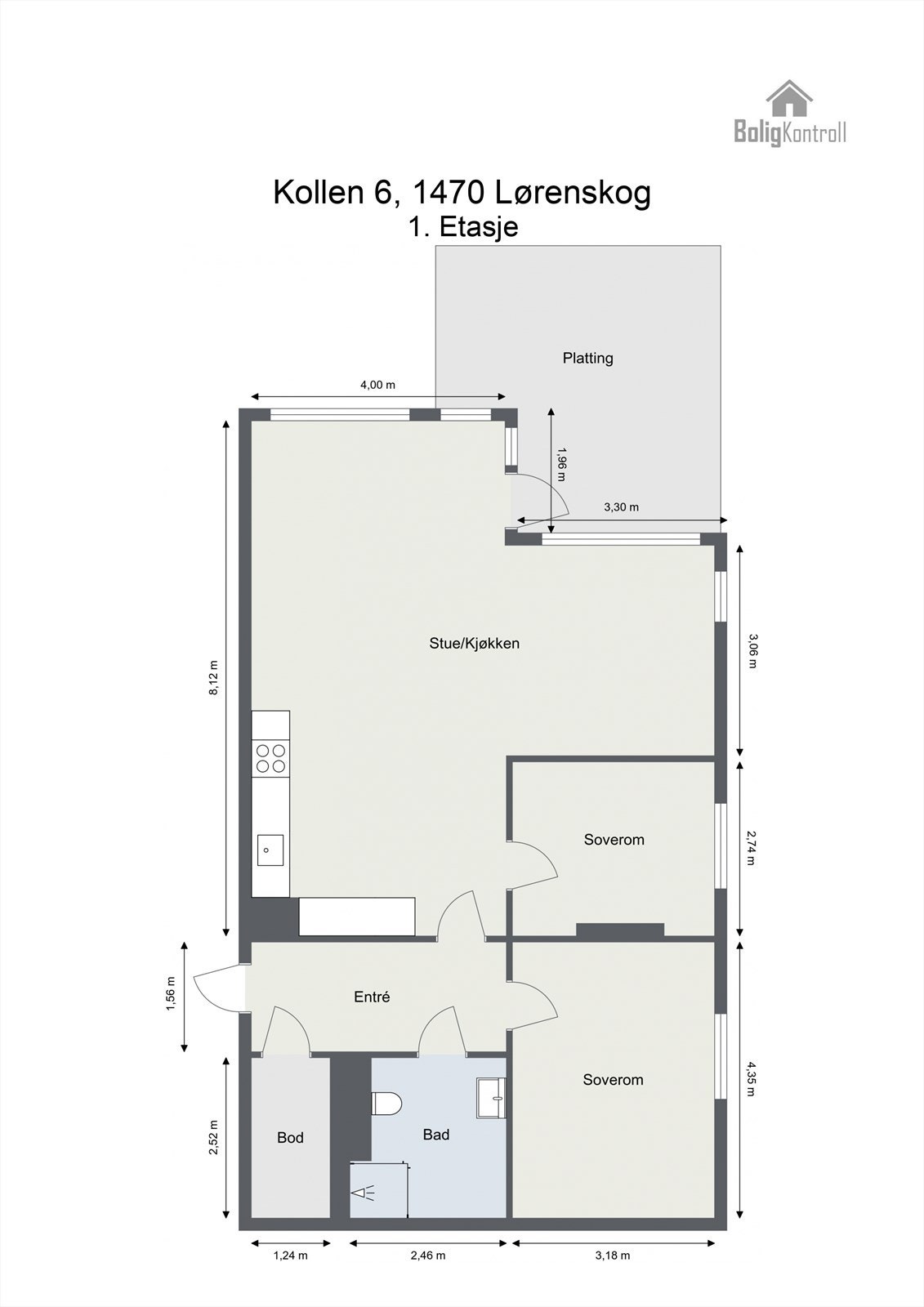 Plantegning. Galleribilde