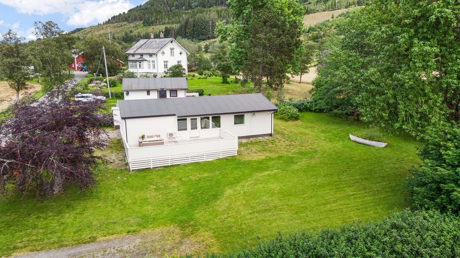 Beliggenheten i Fjellvegen er meget idyllisk. Galleribilde