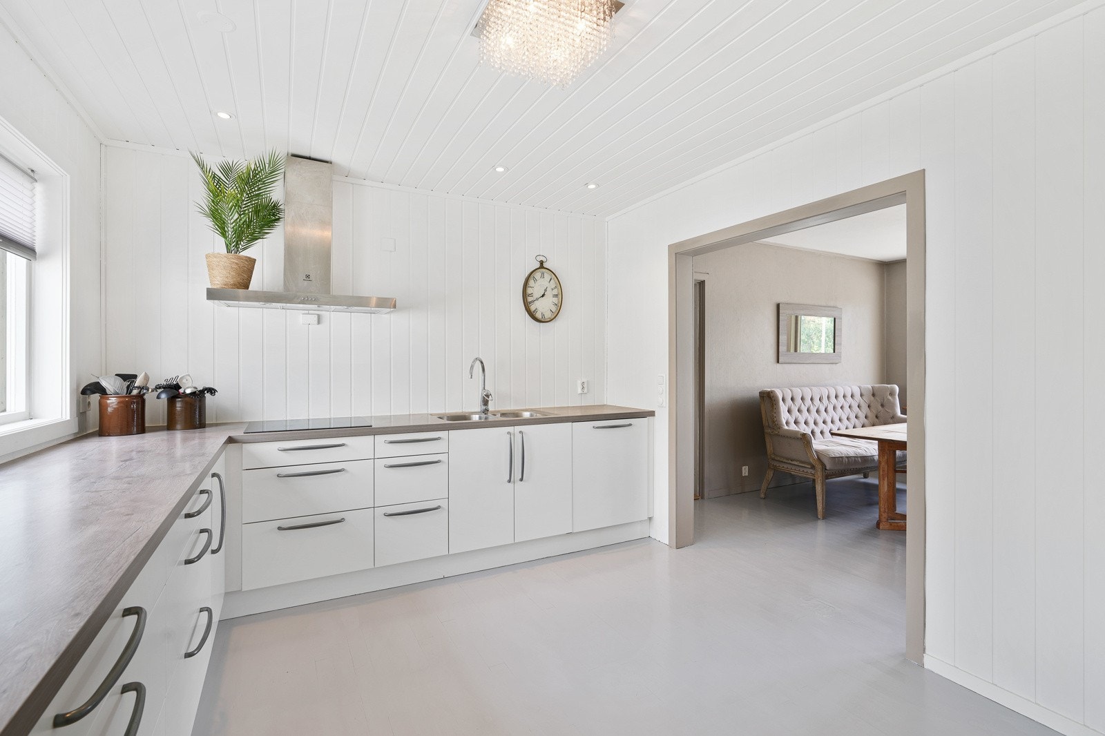 Vi beveger oss inn på bad og soveromsfløyen. Galleribilde
