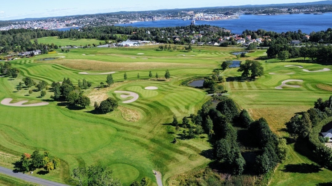 Gangavstand til en av norges beste golfbaner Galleribilde