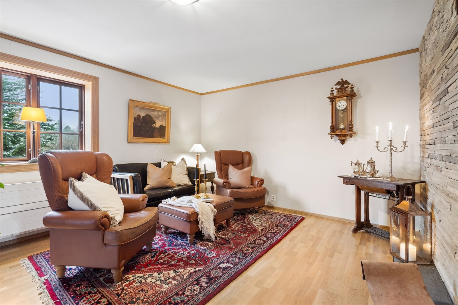 Forstue/bibliotek Galleribilde