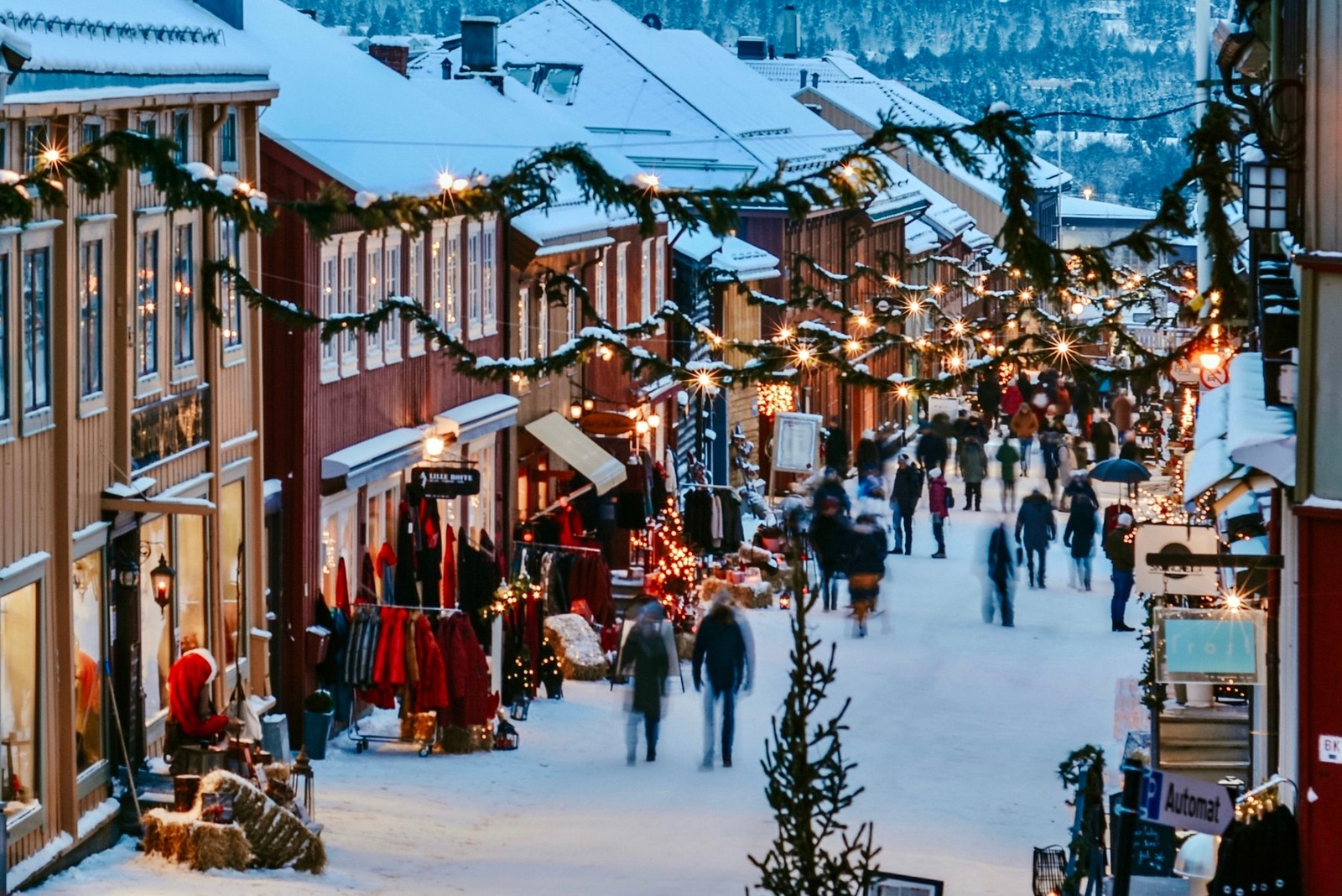 Selgers bilde - Jul i Bergstaden Galleribilde