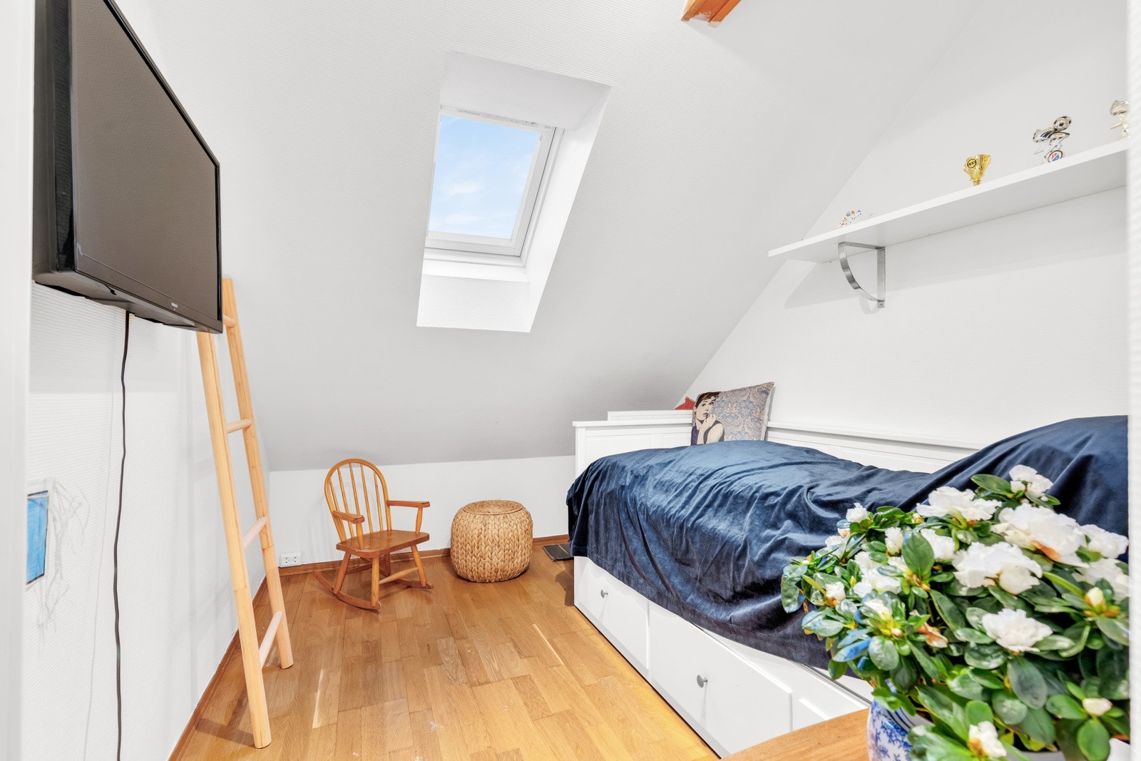 Soverom 3 på loftsplan. Galleribilde