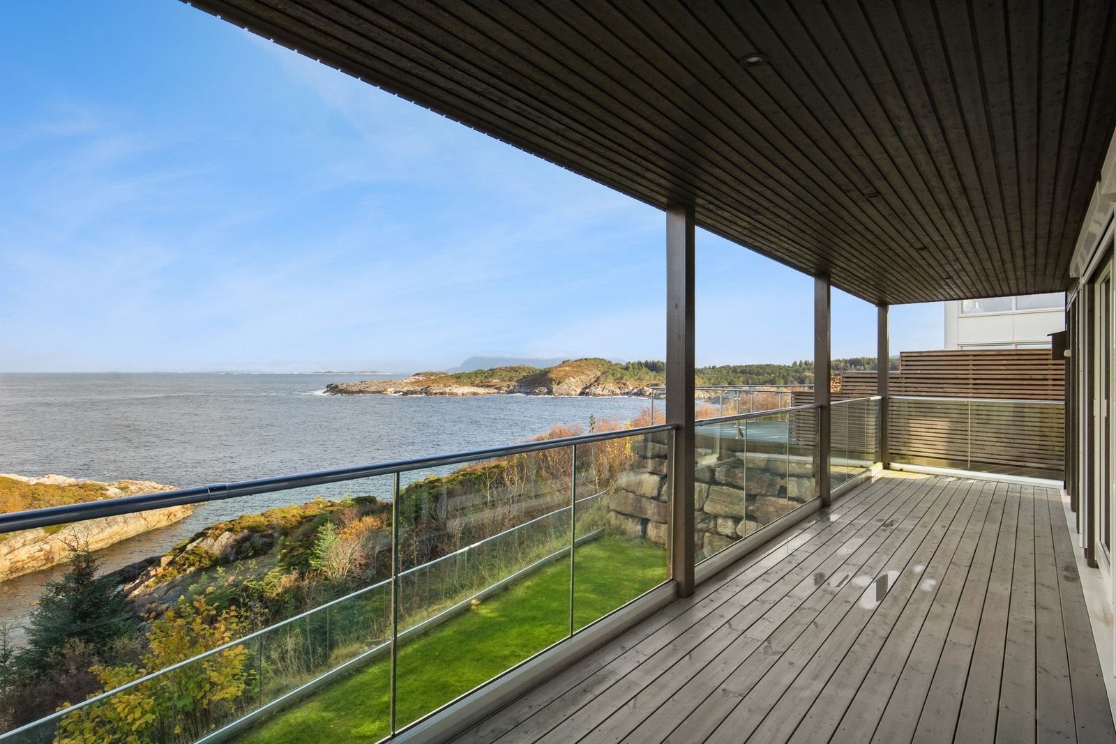 Utsikt fra veranda Galleribilde