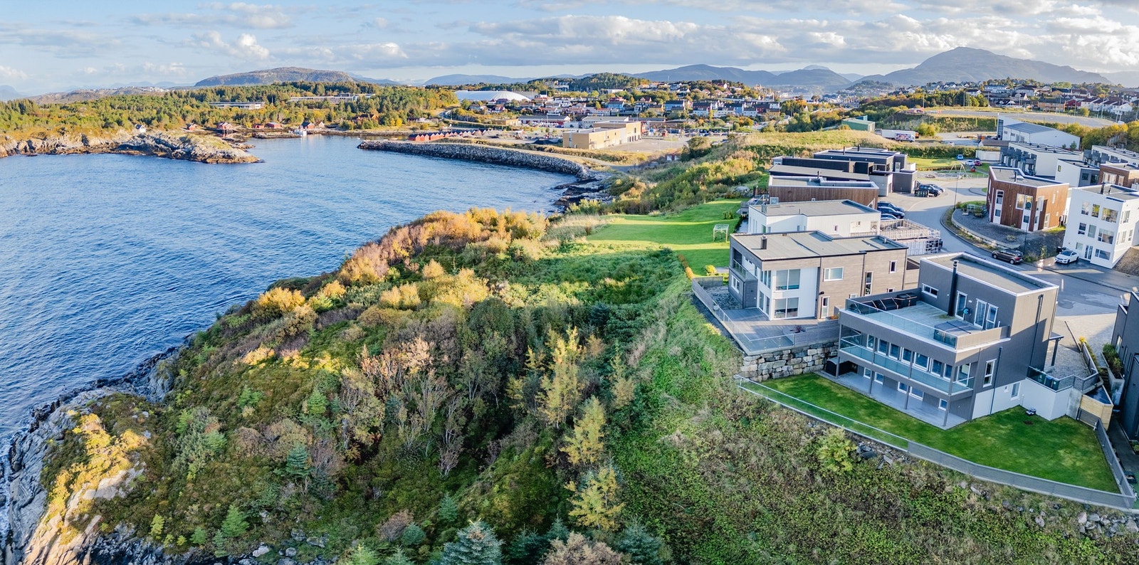 Dronebilde Galleribilde