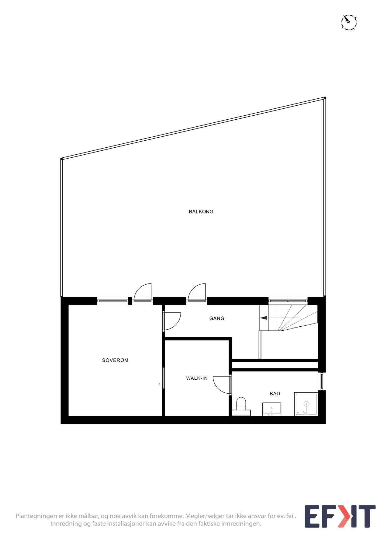 Planskisse 3. etasje Galleribilde