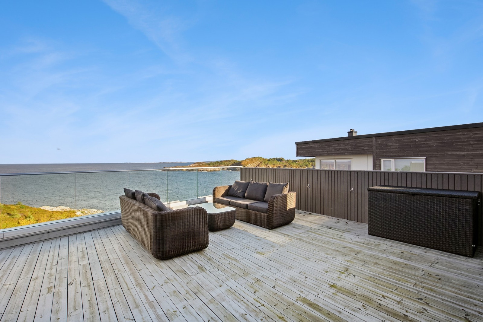 Terrassen i øverste etasjen Galleribilde