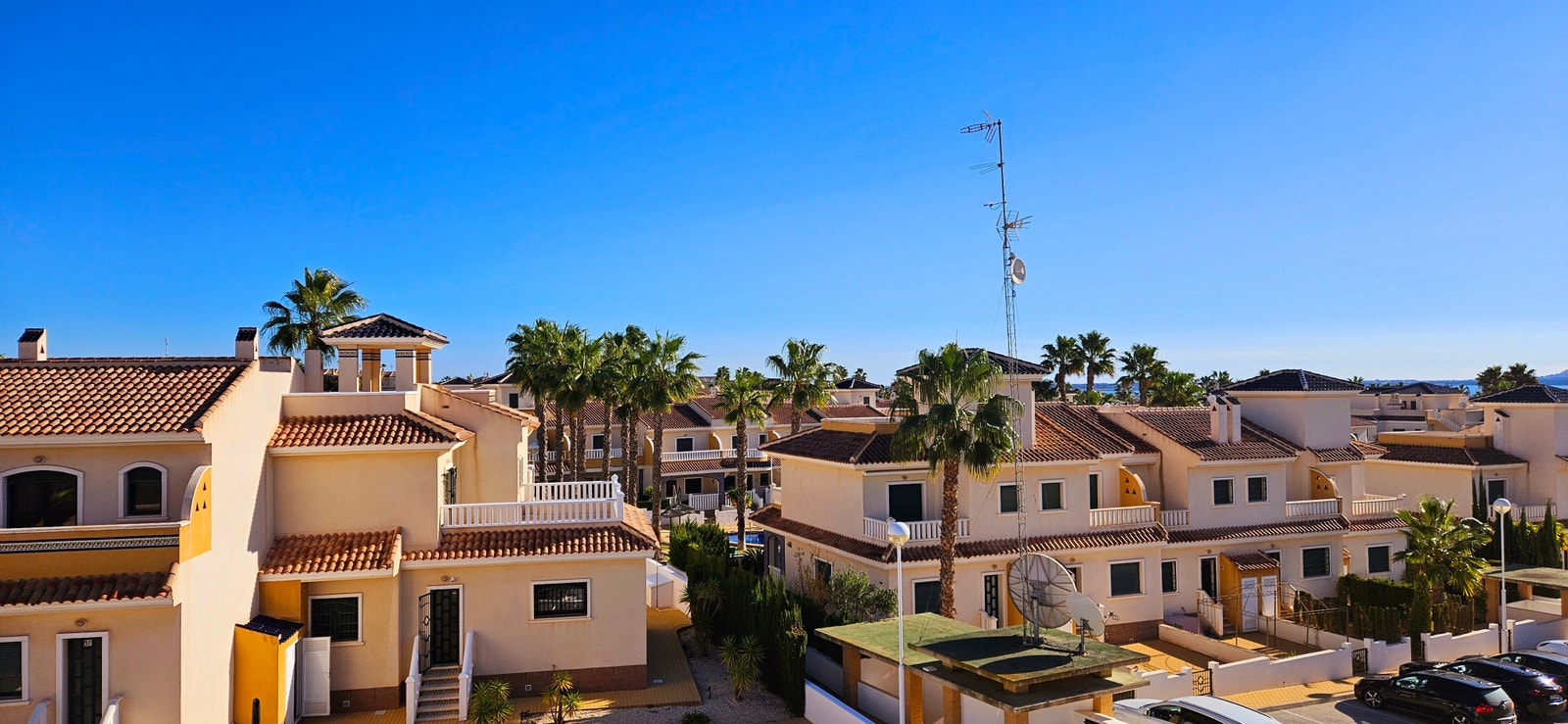 Utsikt fra takterrasse Galleribilde