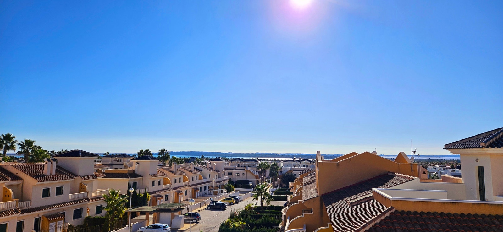 Utsikt fra takterrasse Galleribilde