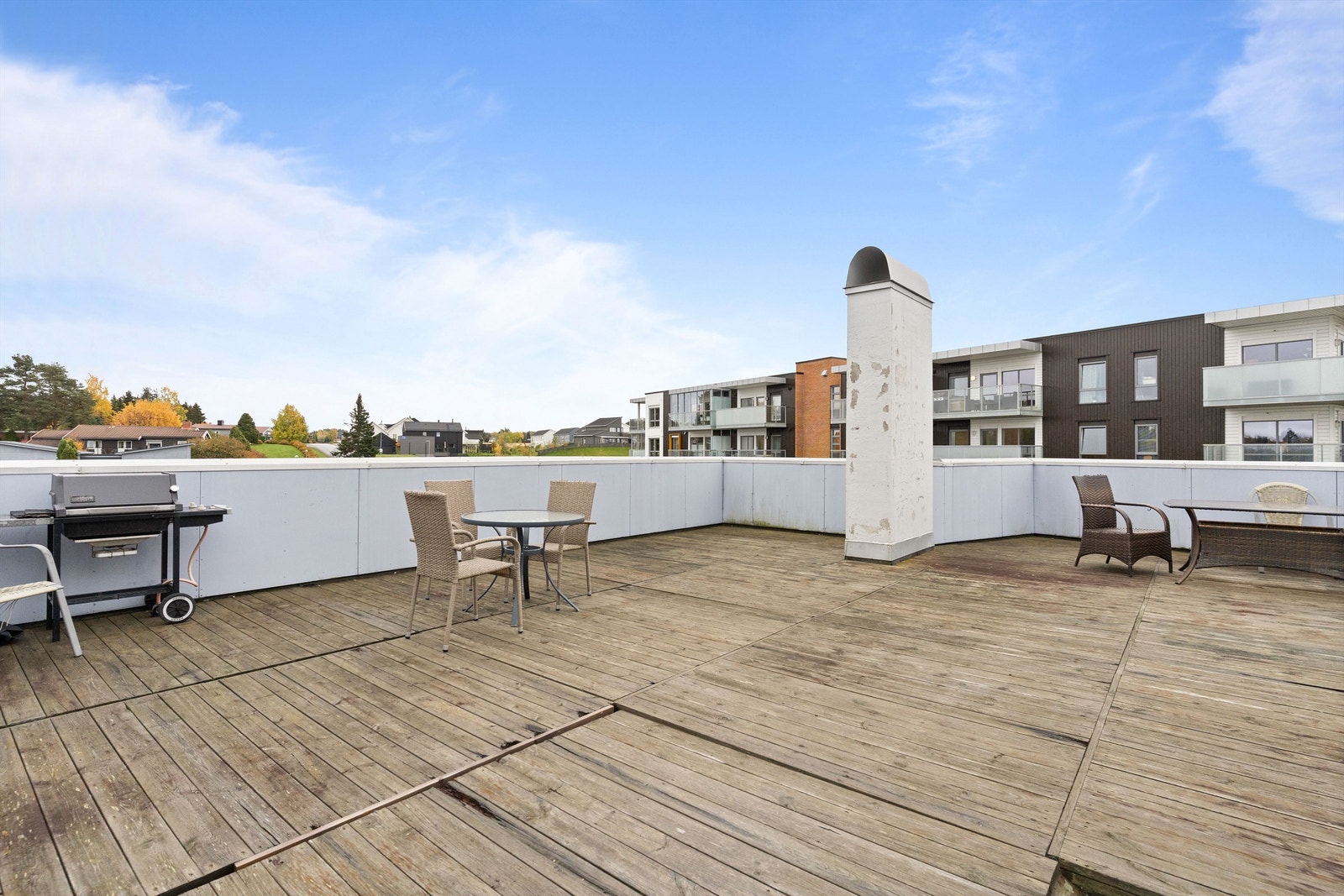Takterrasse. Galleribilde