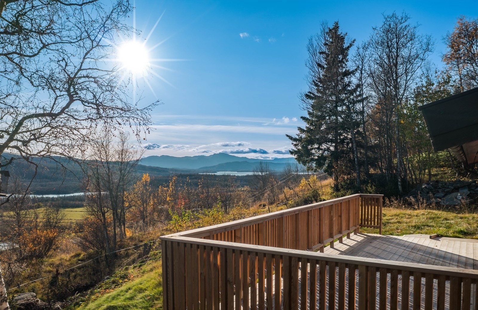 Nydelig utsikt og solforhold! Galleribilde