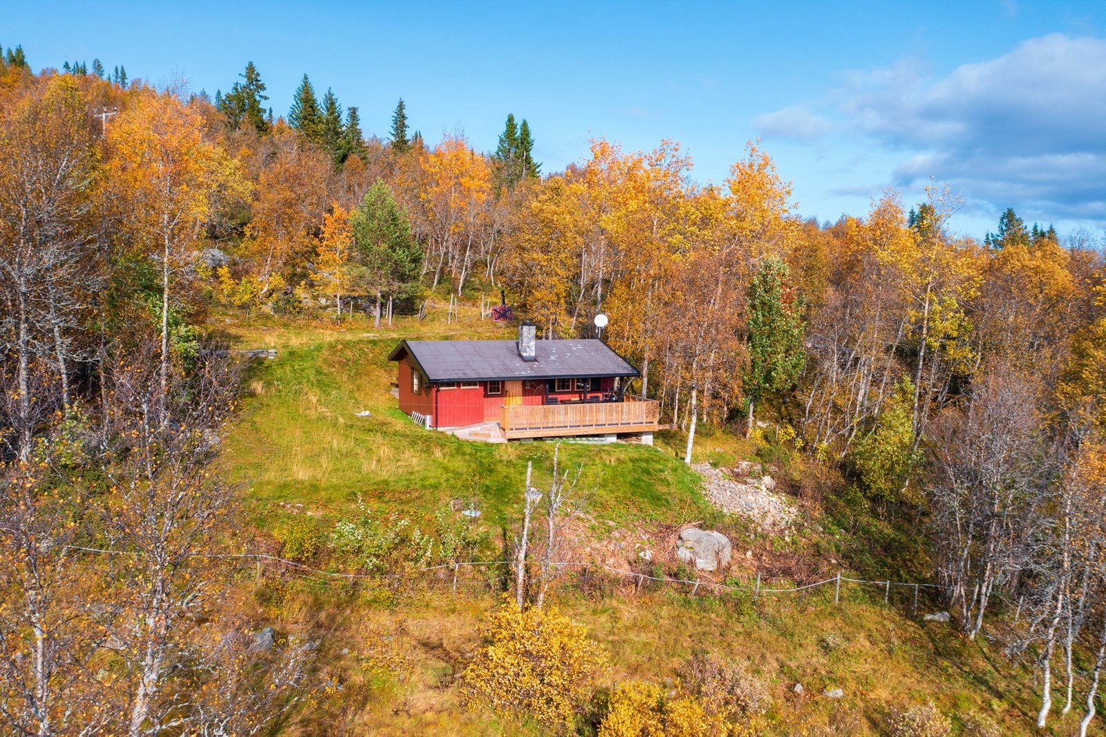 Her kan du finne "ro i sjelen" og få en god fjellfølelse hele året. Galleribilde