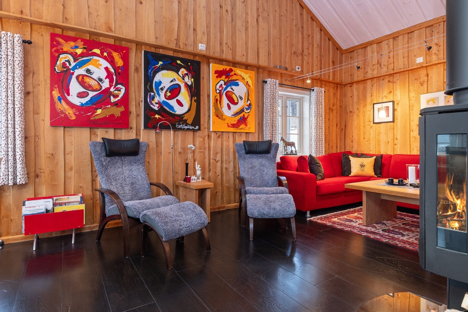 Stue med god takhøyde Galleribilde