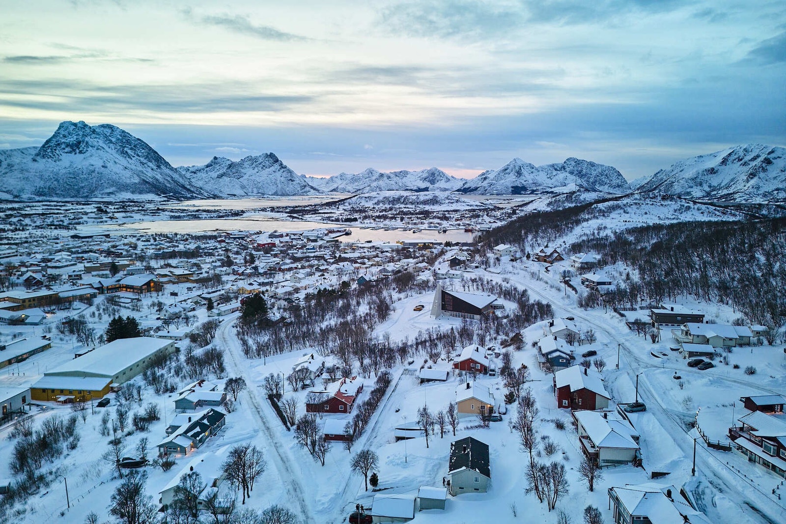 Herfra er det gangavstand til det aller meste. Galleribilde