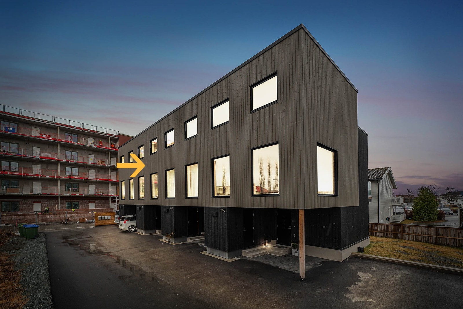 Boligene ble ferdigstilt i 2022 Galleribilde