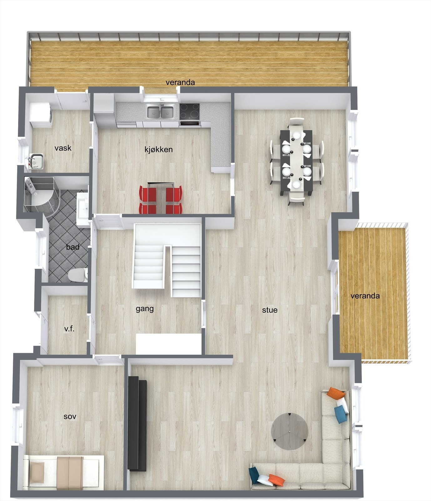 Første etasje. Galleribilde