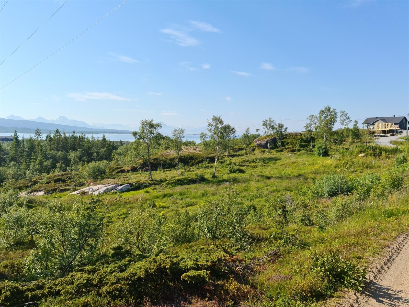 Mulighet til å tilpasse tomtene til terrenget. Galleribilde