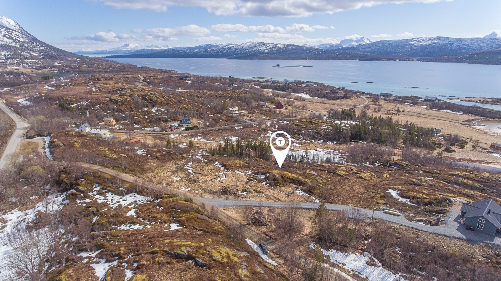 Naturskjønt område. Galleribilde