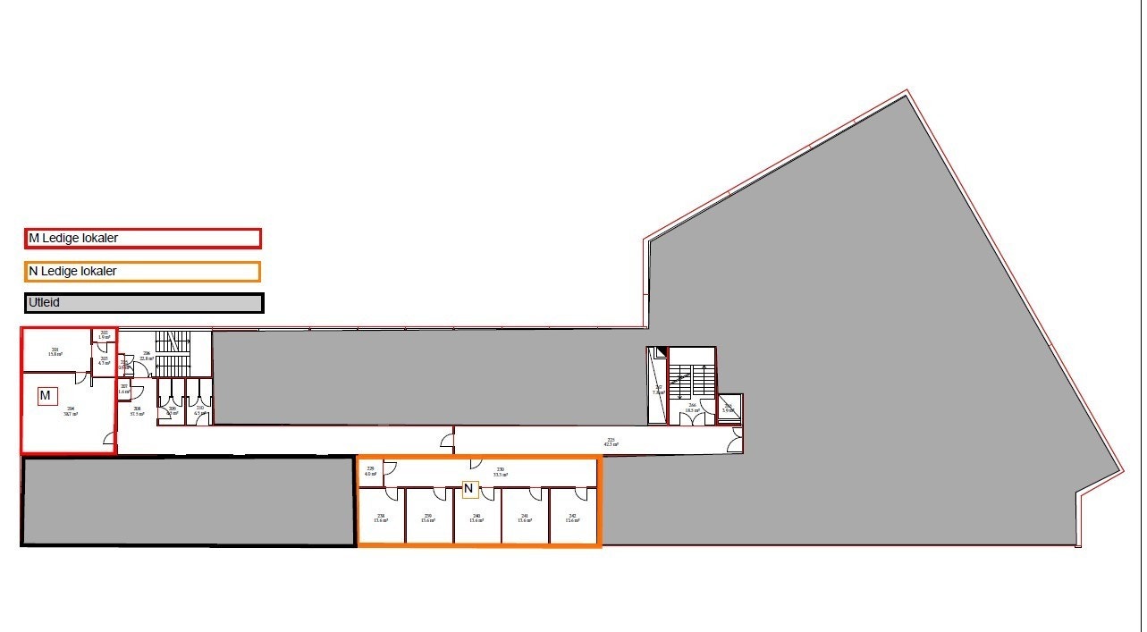 Tegning plan 2 Galleribilde