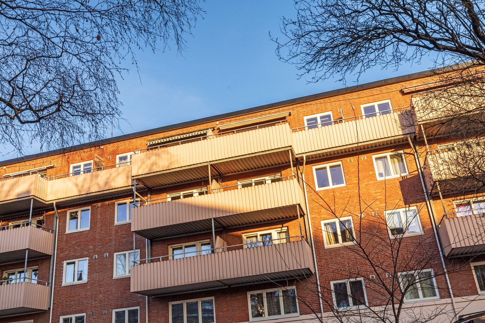 God intern beliggenhet i topp etasjen, med liten innsyn. Galleribilde