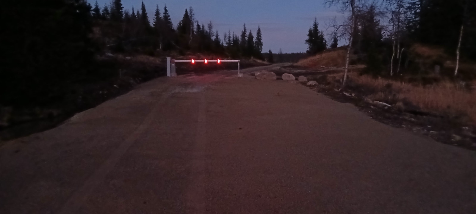 Innkjøring til tomtene Galleribilde