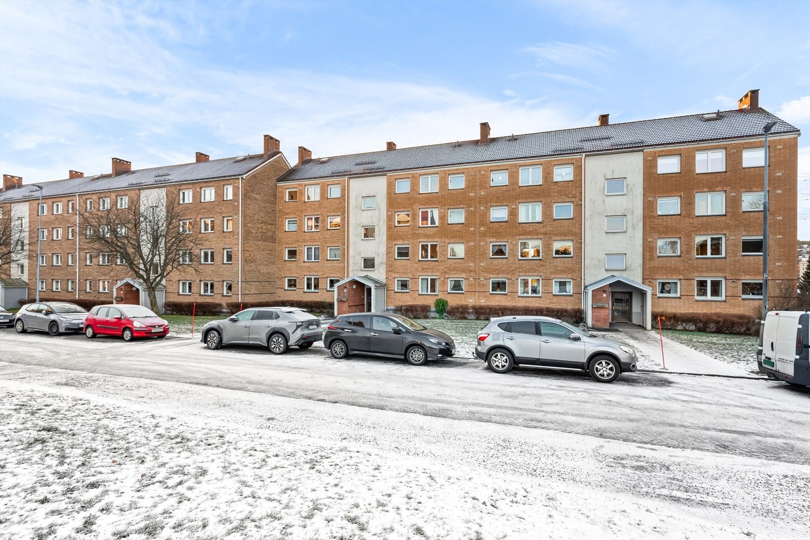 Byggets fasade. Galleribilde