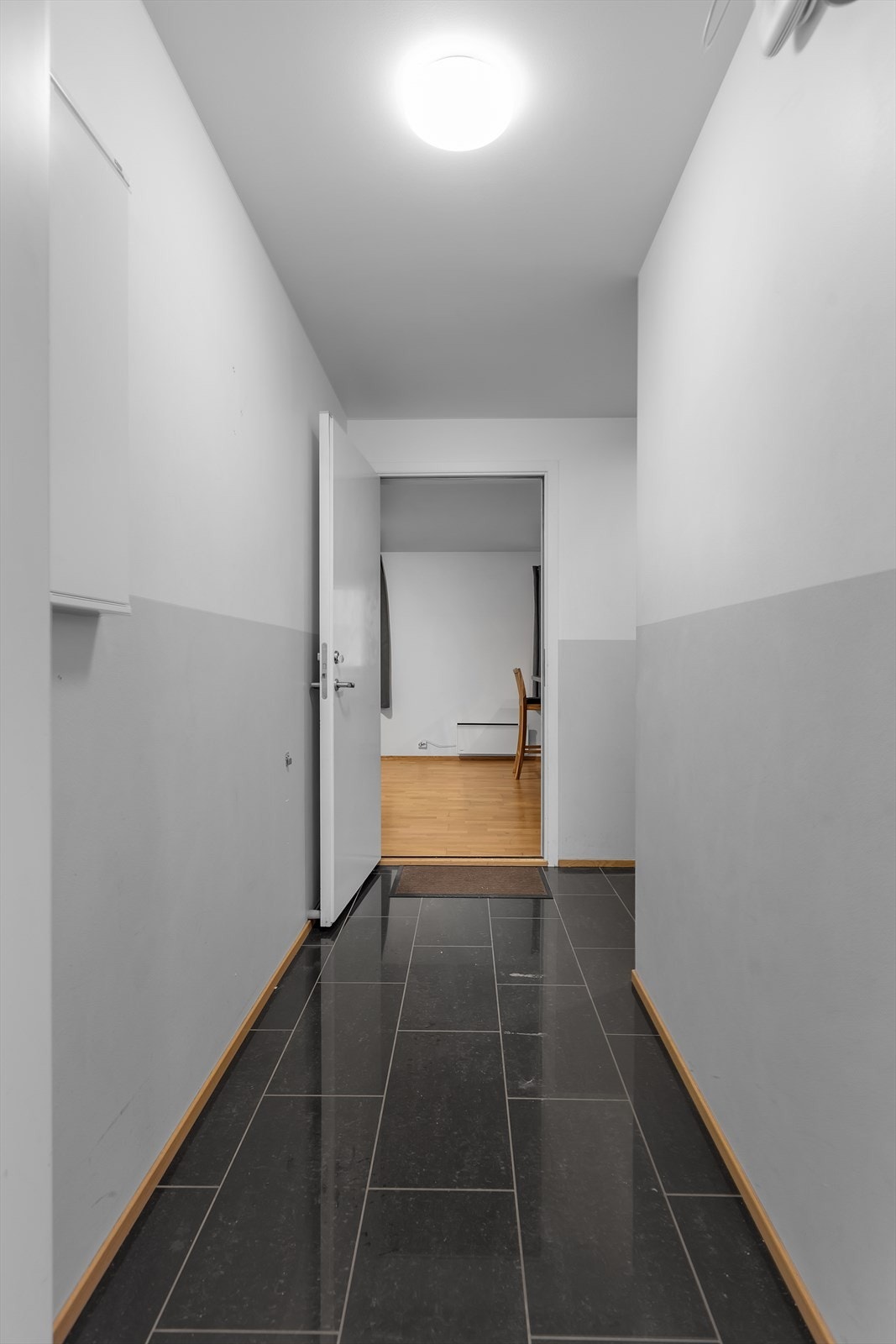 Felles inngang/trapperom. Galleribilde