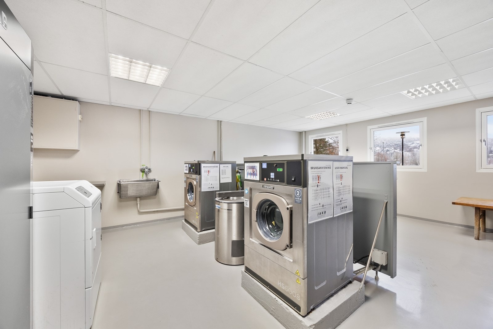 Felles vaskerom for beboere Galleribilde
