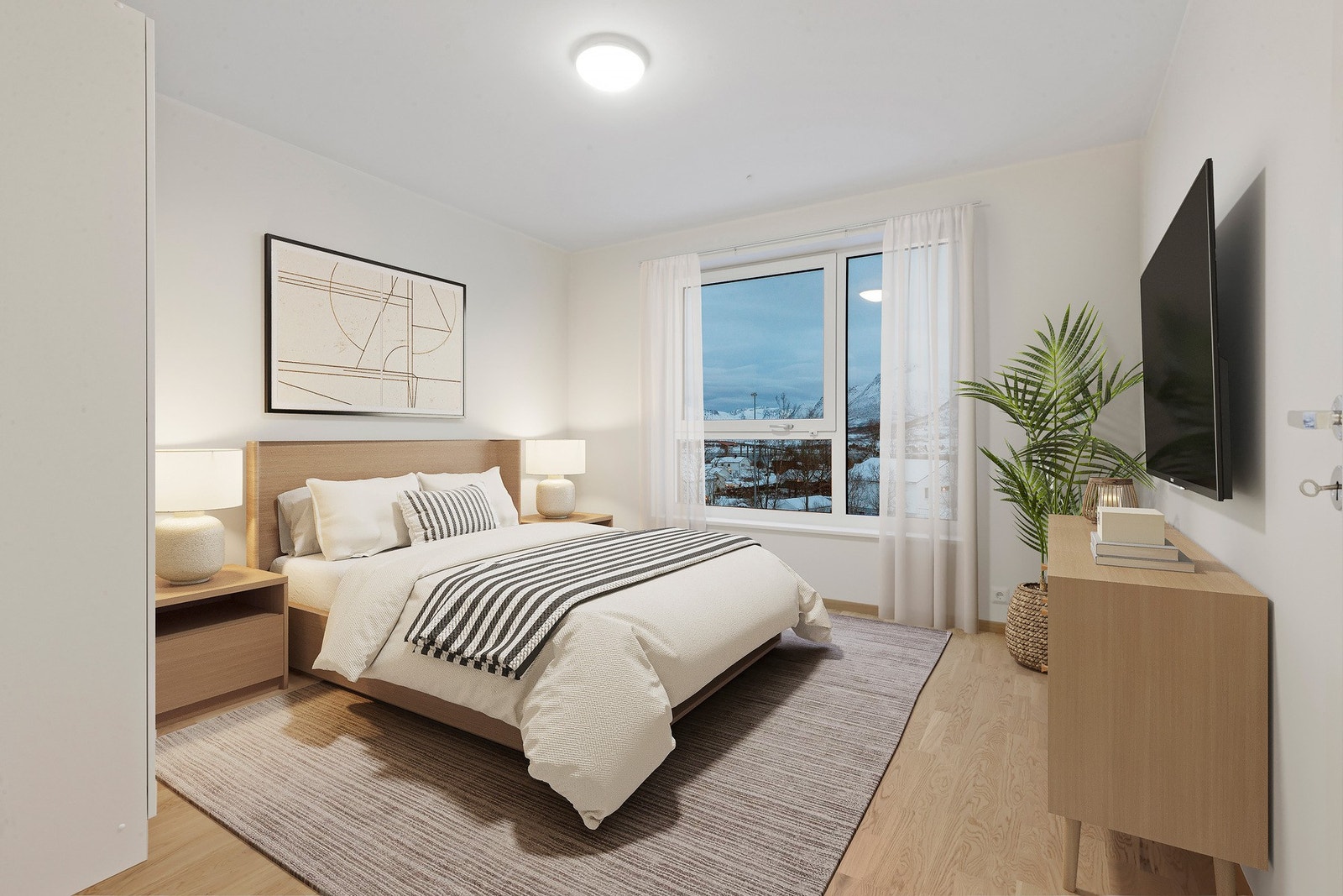 Hovedsoverom av god størrelse. Galleribilde