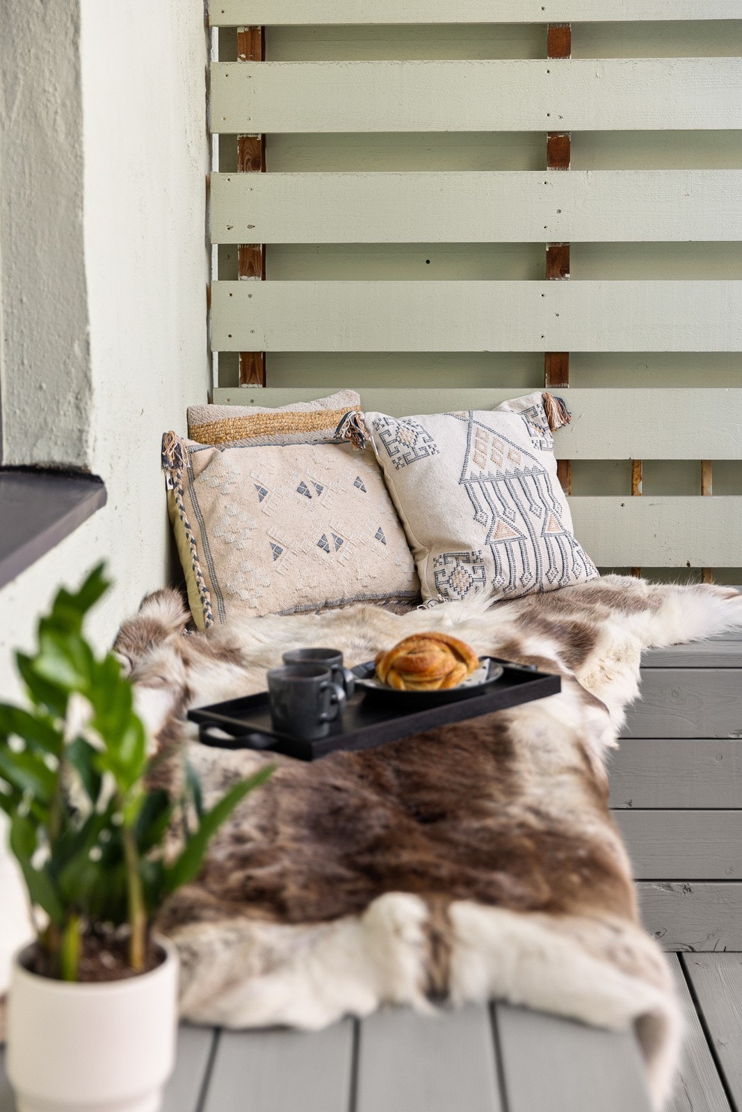 Her er det sol fra ca. 11/12 til 18/19 på sommerhalvåret. Galleribilde