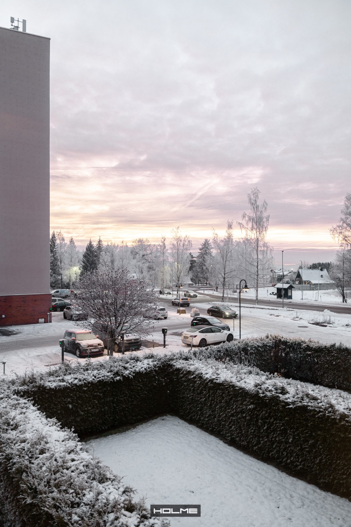 Utsikt fra balkongen. Galleribilde