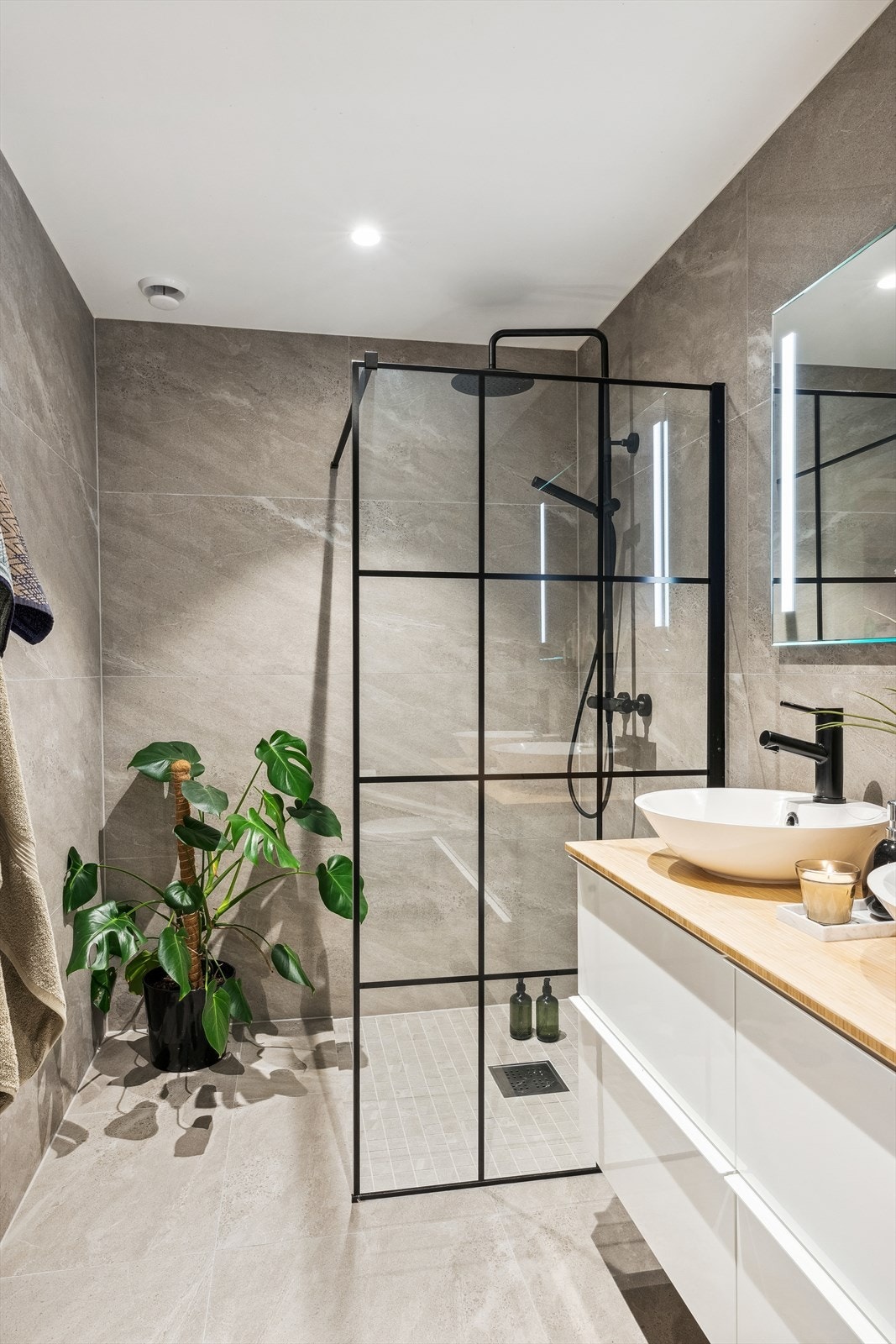 Badet er røft og stilfullt og gir en god start på dagen. Galleribilde