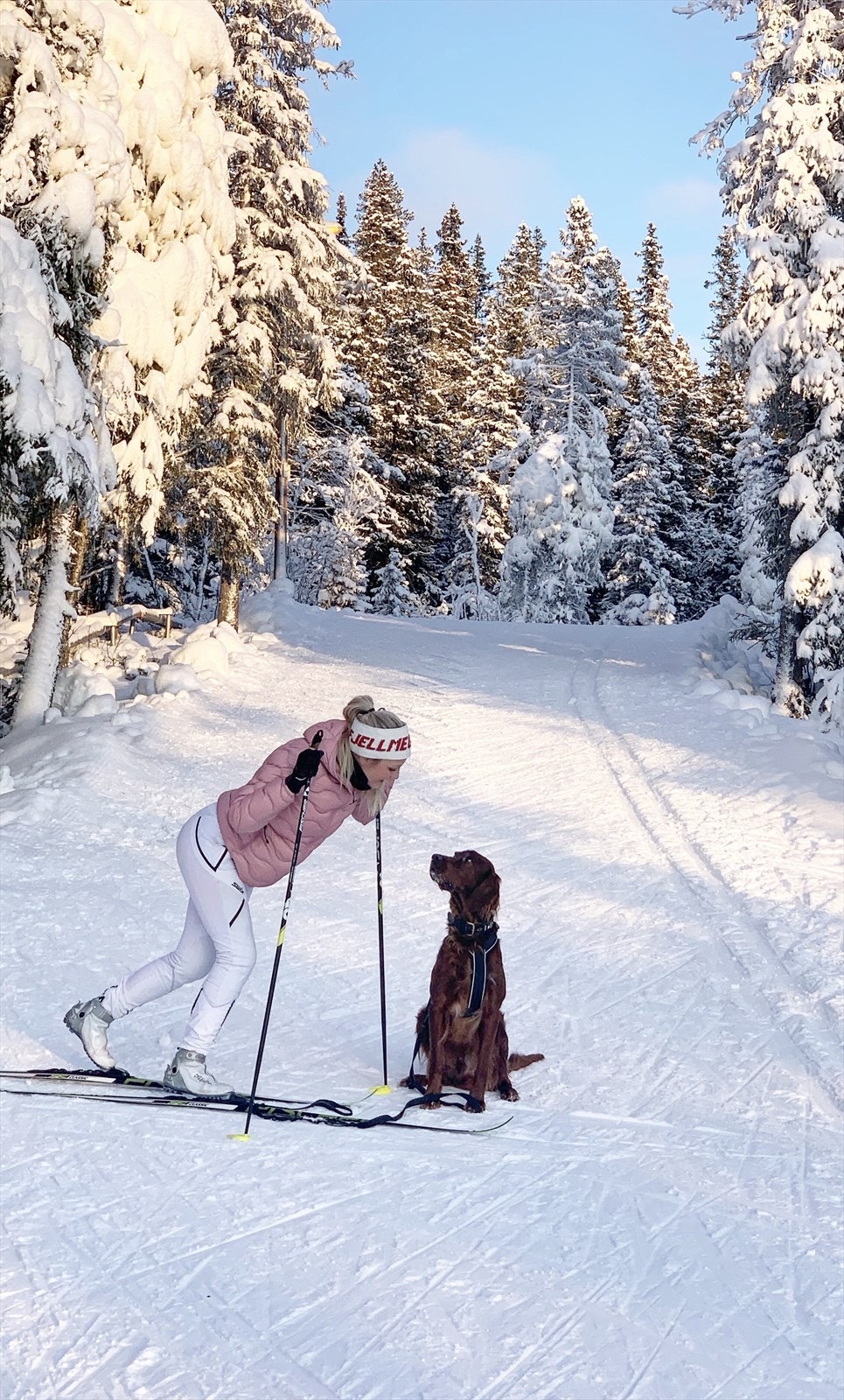 Hemsedal har milevis med flott preparerte langrennsspor i vintersesongen. Galleribilde