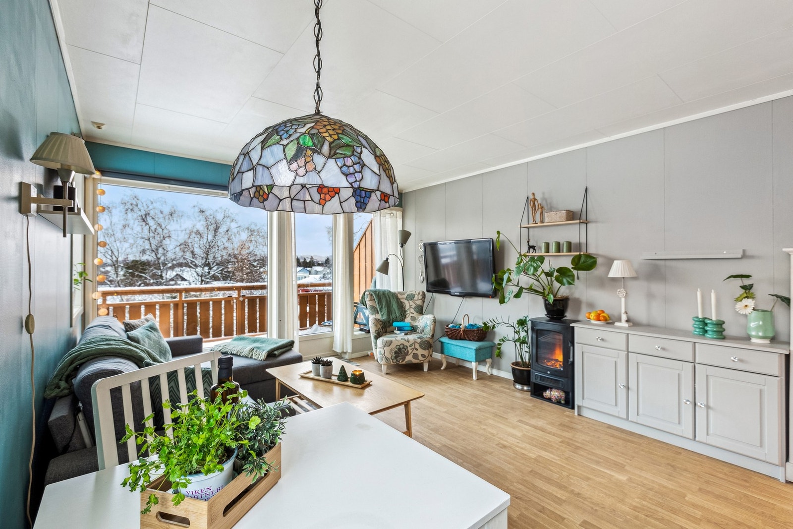 Leiligheten har en flott balkong med gode solforhold. Galleribilde