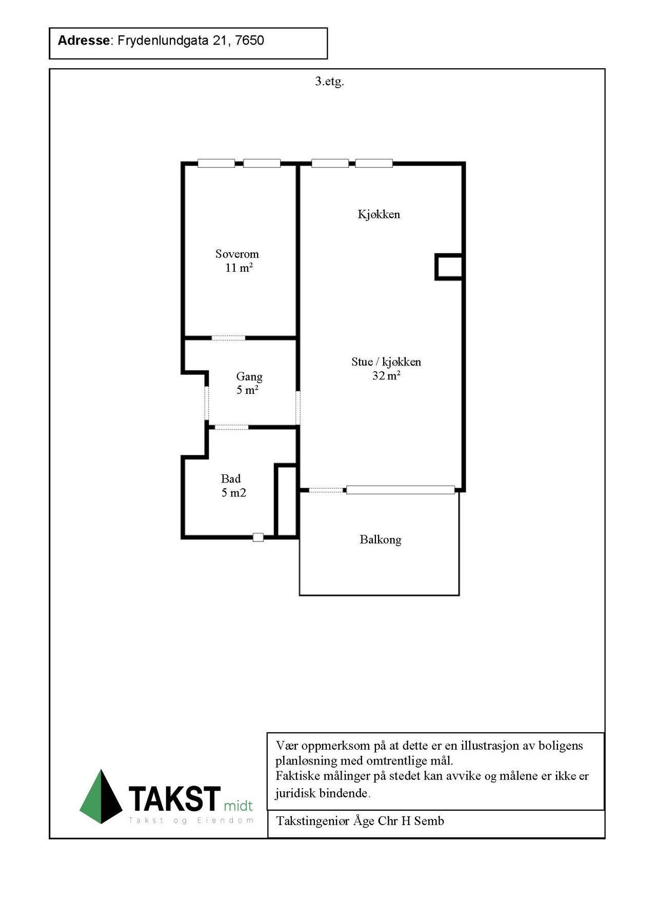 Planskisse. Galleribilde
