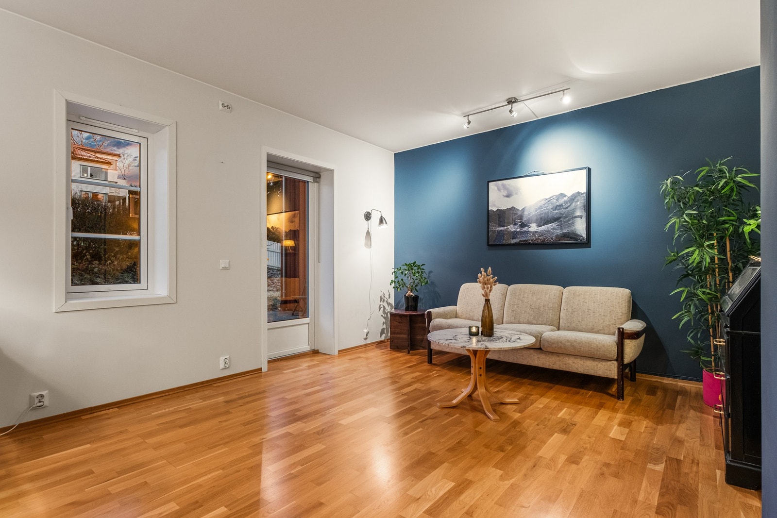 Åpen stue- og kjøkkenløsning Galleribilde