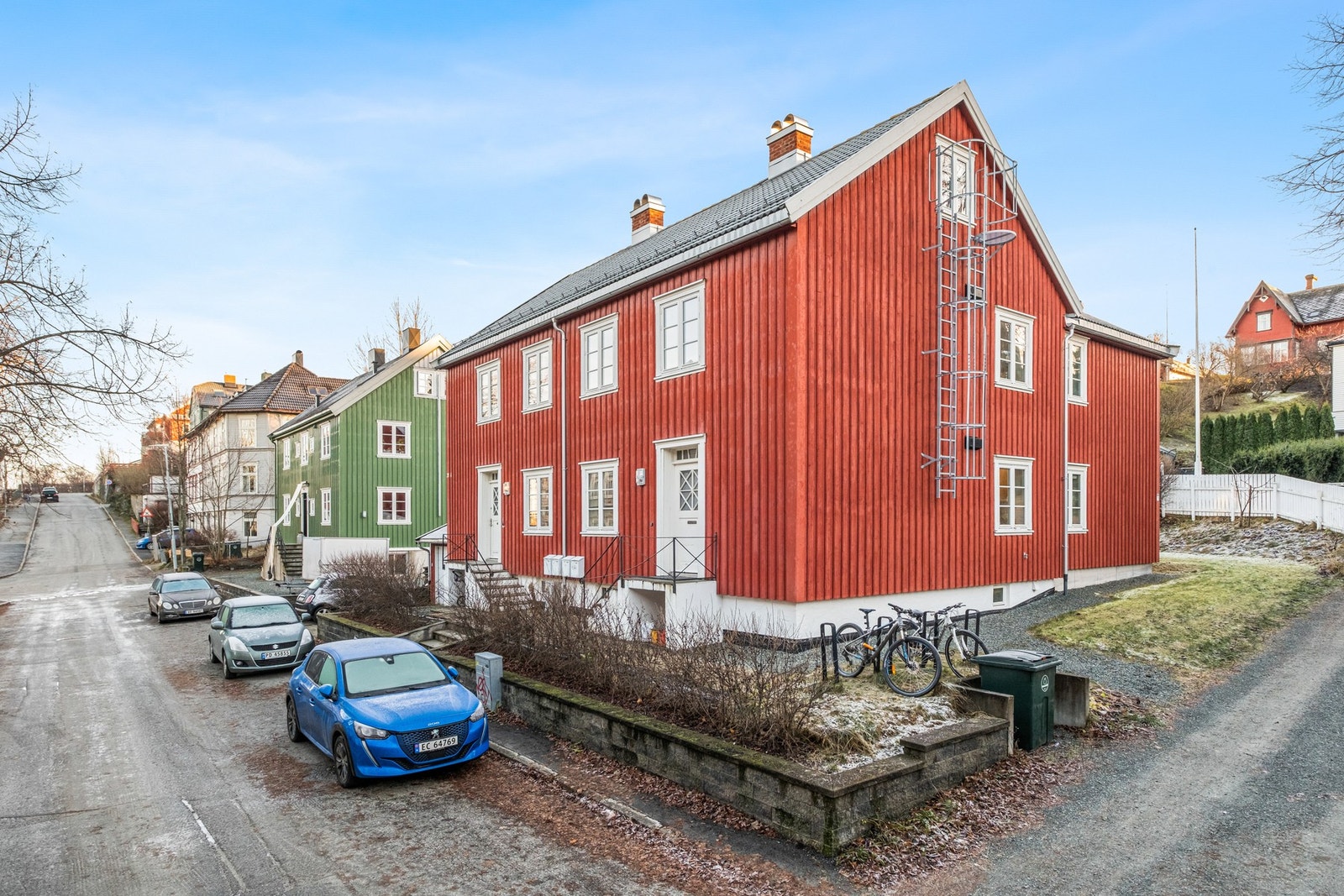 Bunnpris ligger et steinkast fra boligen Galleribilde