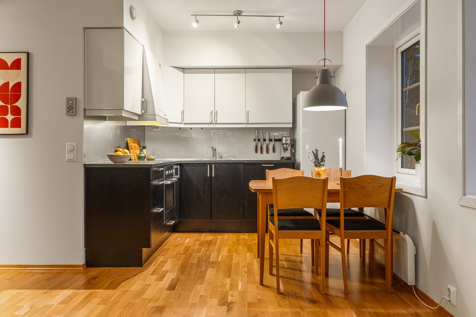 Her er det plass til spisebord Galleribilde