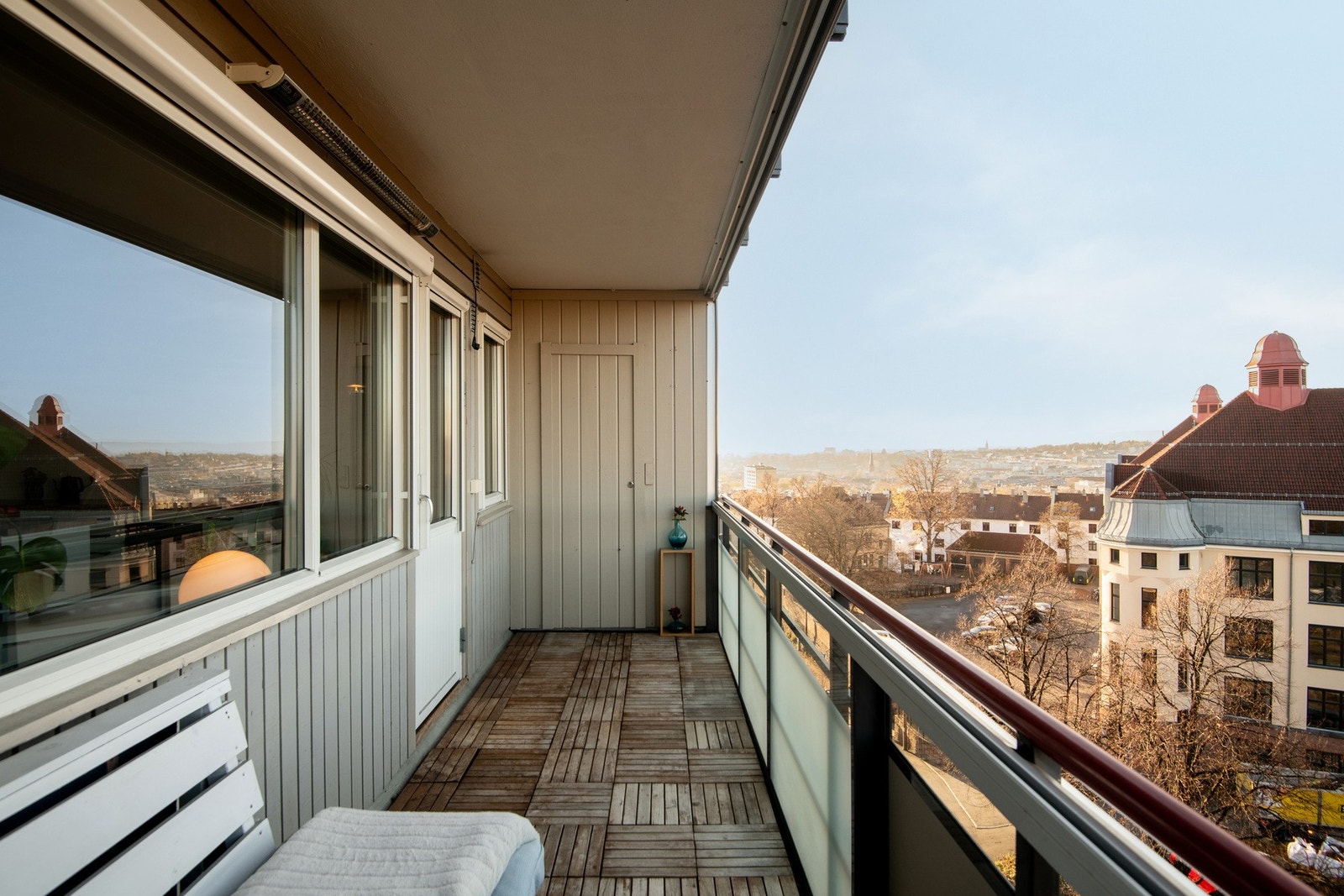 Med sin beliggenhet i 8. etasje får du en usjenert og fri atmosfære. Galleribilde