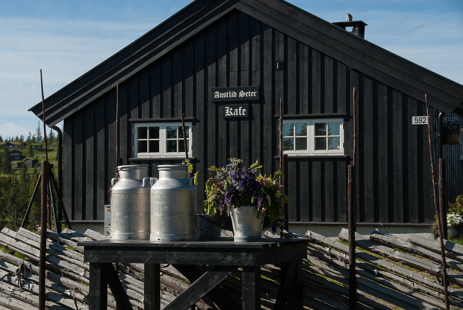 I nærområdet finner du Austlid Seter som er en hyggelig kafe! Galleribilde