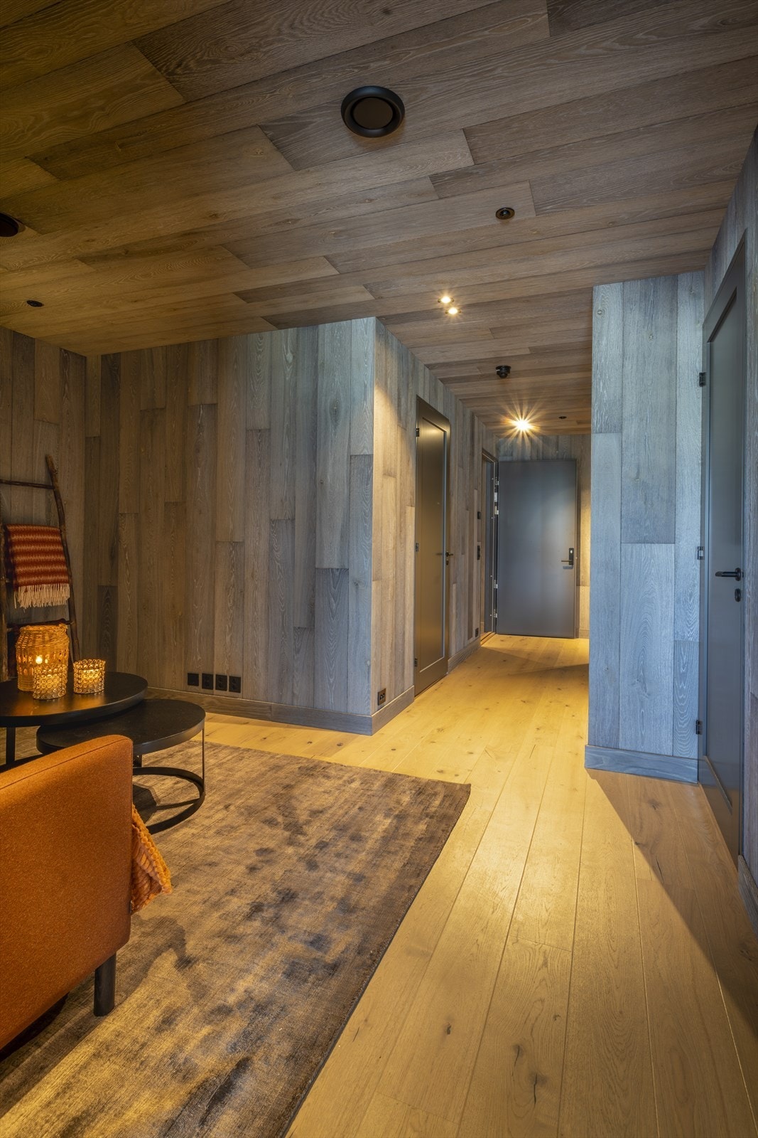 Tv stue og gang Galleribilde