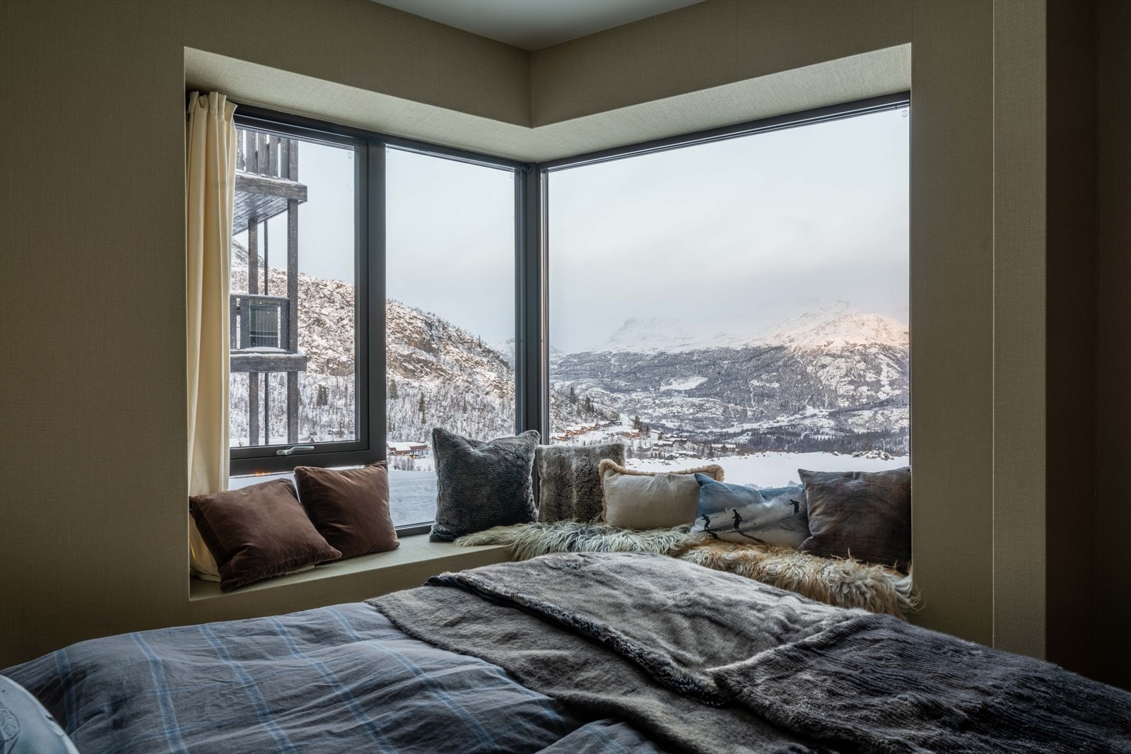 Flott utsikt fra Master bedroom Galleribilde