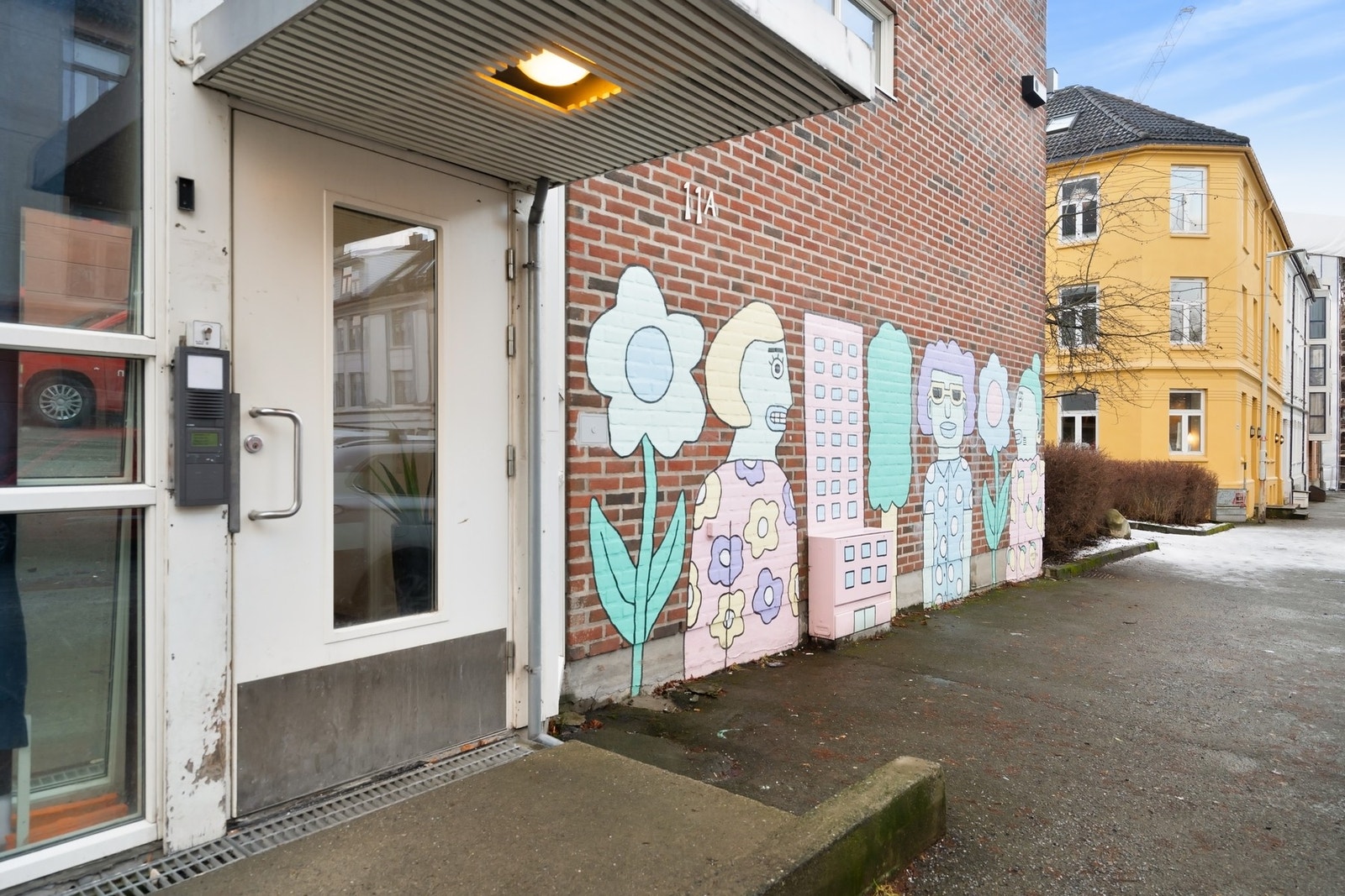 Det er soneparkering i området etter gjeldene bestemmelser. Galleribilde