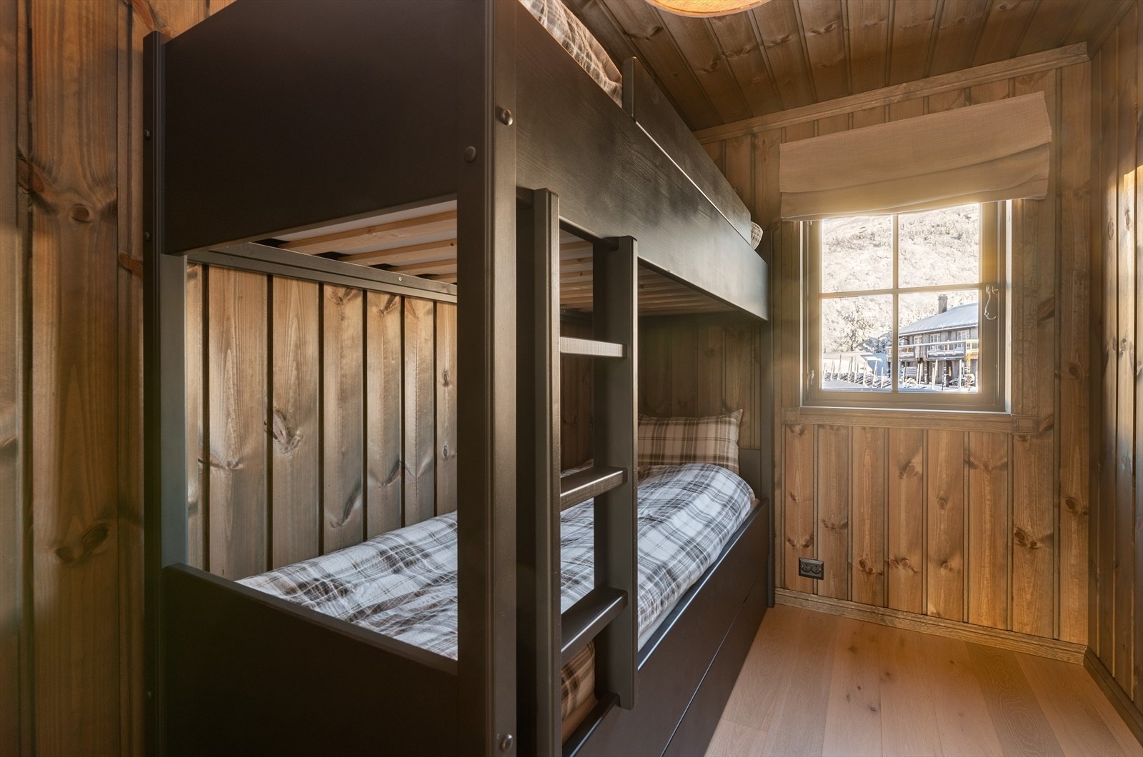 I dag er det totalt 7 sengeplasser i hytta. Galleribilde