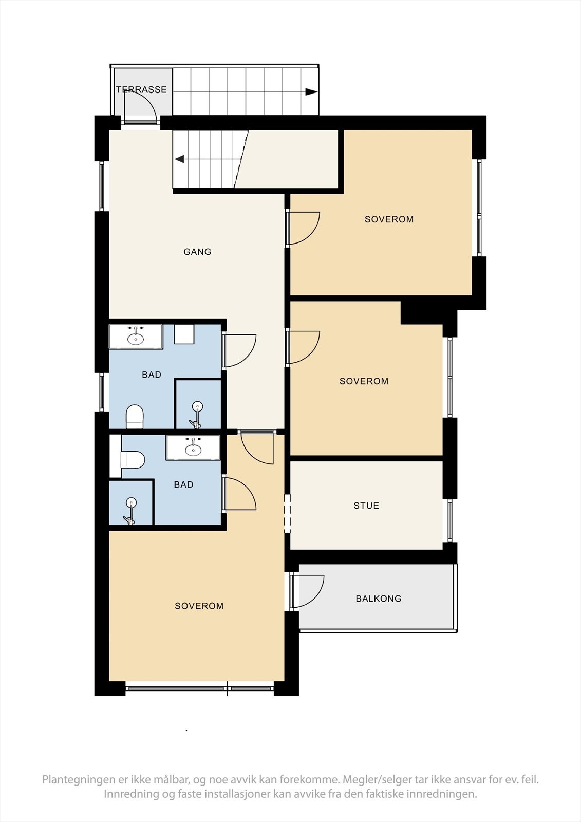 Plantegning 2. etg. Galleribilde