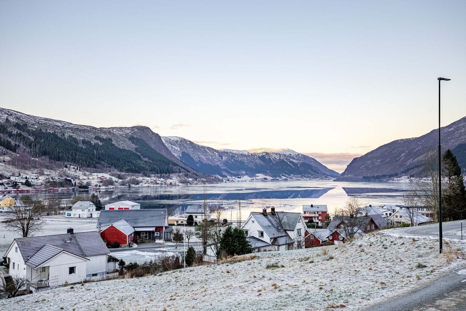 Flott utsikt Galleribilde